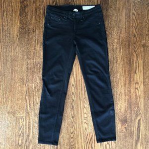 Rag & Bone 'The Legging' Super Skinny Jeans (Blk)